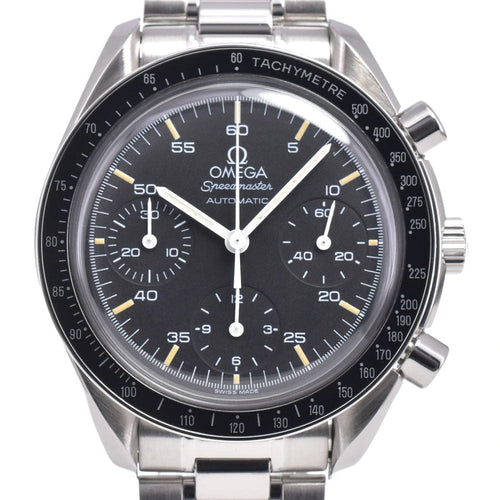 Montre Omega - Montre Speedmaster chronographe automatique en acier 58 Facettes pne7v9fhdk