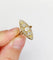 Bague 57.5 Bague marquise en or 18k, diamants taille ancienne, vers 1920 58 Facettes A08017