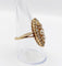 Bague 57.5 Bague marquise en or 18k, diamants taille ancienne, vers 1920 58 Facettes A08017