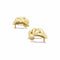 Boucles d'oreilles Clips d’oreilles tressés en or jaune 750/000 58 Facettes 36088
