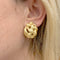 Boucles d'oreilles Clips d’oreilles tressés en or jaune 750/000 58 Facettes 36088