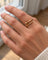 Bague 50 Cartier - Bague jonc Juste un Clou en or rose 18 carats 58 Facettes B26387