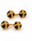 Boutons de manchette Van Cleef & Arpels - Boutons de manchette en or jaune 18 carats et onyx 58 Facettes B26288