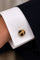 Boutons de manchette Van Cleef & Arpels - Boutons de manchette en or jaune 18 carats et onyx 58 Facettes B26288