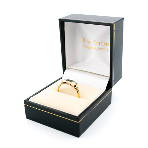 Bague 53 Bague Art déco en or jaune et blanc 14k, saphirs et diamants 58 Facettes D351F4A3CF4043F2B2AAD0EB0A6A2763