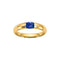 Bague 53 Single Tulip - Bague en or 18k avec saphir bleu taille ovale 58 Facettes GBR1225BL_20261020