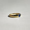 Bague 53 Single Tulip - Bague en or 18k avec saphir bleu taille ovale 58 Facettes GBR1225BL_20261020