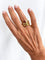 Bague 52 Bulgari Serpenti Tubogas - Bague vintage à trois rangs en or jaune 18k avec rubis 58 Facettes