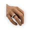 Bague 53 Bague en or blanc 750 sertie de diamants 58 Facettes 149070665