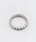 Bague 55.5 Alliance américaine Art déco en platine, 2 carats de diamants taille ancienne 58 Facettes A08020