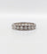 Bague 55.5 Alliance américaine Art déco en platine, 2 carats de diamants taille ancienne 58 Facettes A08020