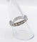 Bague 55.5 Alliance américaine Art déco en platine, 2 carats de diamants taille ancienne 58 Facettes A08020
