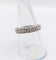 Bague 55.5 Alliance américaine Art déco en platine, 2 carats de diamants taille ancienne 58 Facettes A08020