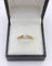 Bague 53 Bague solitaire en or 18k avec diamant taille ancienne 58 Facettes NIC/3/01/00/B