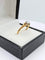 Bague 53 Bague solitaire en or 18k avec diamant taille ancienne 58 Facettes NIC/3/01/00/B