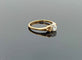 Bague 53 Bague solitaire en or 18k avec diamant taille ancienne 58 Facettes NIC/3/01/00/B