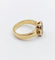 Bague 56 Bague chevalière ancienne en or 18k et diamants taille table, vers 1890 58 Facettes A08021