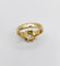 Bague 56 Bague chevalière ancienne en or 18k et diamants taille table, vers 1890 58 Facettes A08021