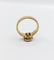 Bague 56 Bague chevalière ancienne en or 18k et diamants taille table, vers 1890 58 Facettes A08021