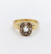 Bague 56 Bague chevalière ancienne en or 18k et diamants taille table, vers 1890 58 Facettes A08021