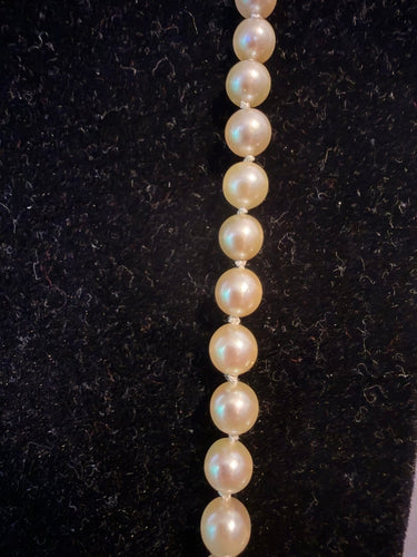 Collier Collier choker - 84 perles de culture, fermoir en or 18k, 58 cm 58 Facettes 964