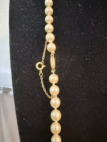 Collier Collier choker - 84 perles de culture, fermoir en or 18k, 58 cm 58 Facettes 964