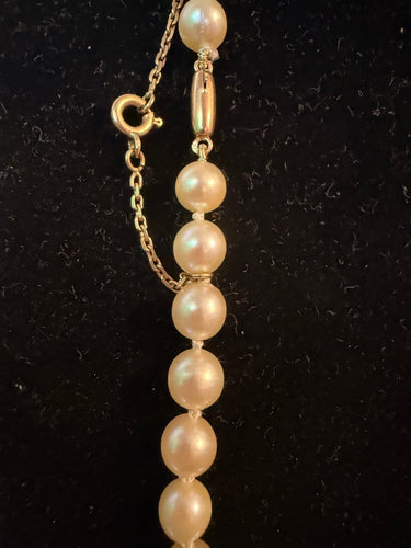 Collier Collier choker - 84 perles de culture, fermoir en or 18k, 58 cm 58 Facettes 964