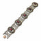 Bracelet Jules Wiese - Bracelet en or 750/1000 et argent 800/1000, vers 1860 58 Facettes LP271