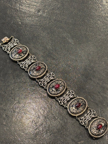 Bracelet Jules Wiese - Bracelet en or 750/1000 et argent 800/1000, vers 1860 58 Facettes LP271