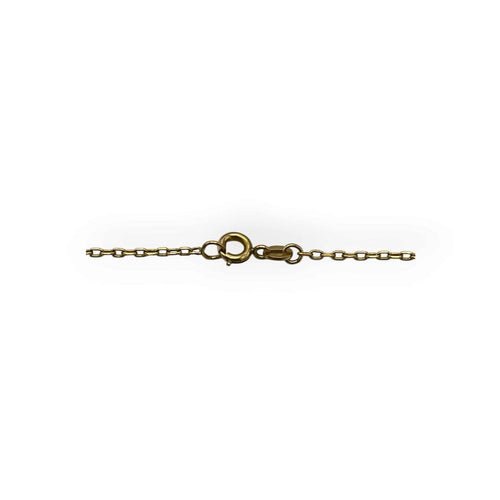 Collier Chaîne en or jaune 750, maille forçat, 49 cm 58 Facettes 149072241
