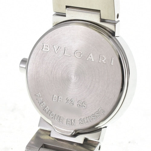 Montre Bvlgari Bvlgari - Montre quartz en acier avec index diamants 58 Facettes fy9n6jerbi