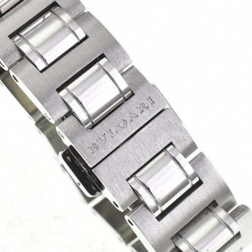 Montre Bvlgari Bvlgari - Montre quartz en acier avec index diamants 58 Facettes fy9n6jerbi