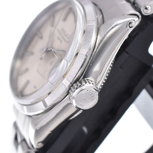 Montre Rolex - Montre Oyster Perpetual Date automatique en acier inoxydable et or blanc 58 Facettes iuem1n8lib