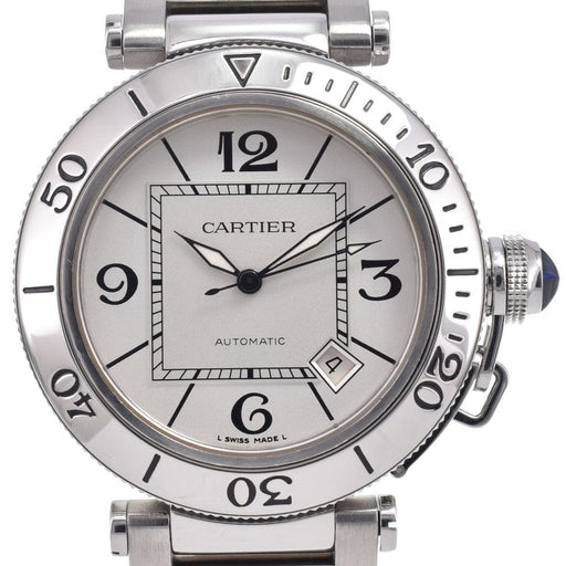 Montre Cartier - Montre Pasha de Cartier Automatic en acier inoxydable 58 Facettes wujqczrvkv