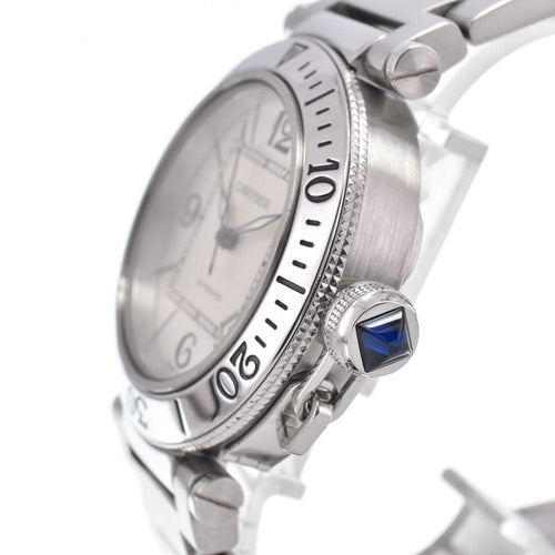 Montre Cartier - Montre Pasha de Cartier Automatic en acier inoxydable 58 Facettes wujqczrvkv
