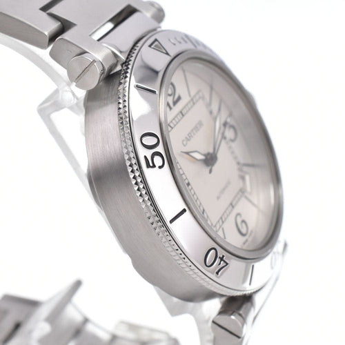 Montre Cartier - Montre Pasha de Cartier Automatic en acier inoxydable 58 Facettes wujqczrvkv