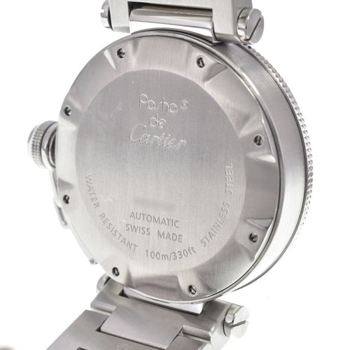 Montre Cartier - Montre Pasha de Cartier Automatic en acier inoxydable 58 Facettes wujqczrvkv