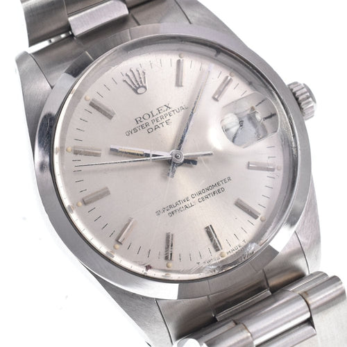 Montre Rolex - Montre Oyster Perpetual Date automatique en acier inoxydable 58 Facettes l4d8jurnve