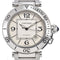 Montre Cartier - Montre Pasha de Cartier automatique en acier inoxydable 58 Facettes h83b283w16