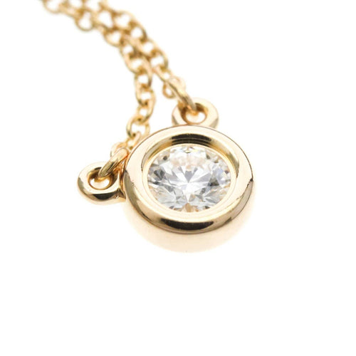 Tiffany & Co. - Pendentif Elsa Peretti Diamonds by the Yard en or rose 18k, diamant poire 58 Facettes dgye8qm89h