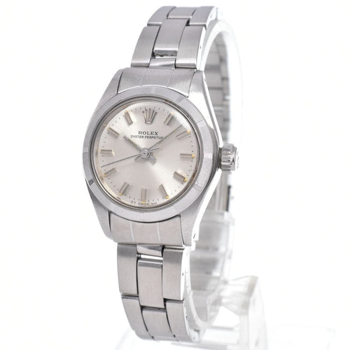 Montre Rolex Oyster Perpetual - Montre automatique en acier inoxydable 58 Facettes phtkwwm5he