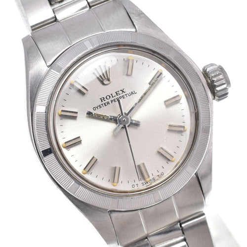 Montre Rolex Oyster Perpetual - Montre automatique en acier inoxydable 58 Facettes phtkwwm5he