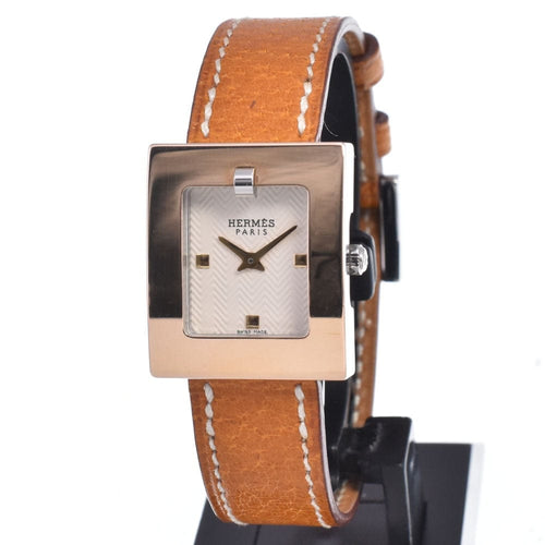 Montre Hermès - Montre Belt Quartz en acier inoxydable et cuir 58 Facettes vradxly3im