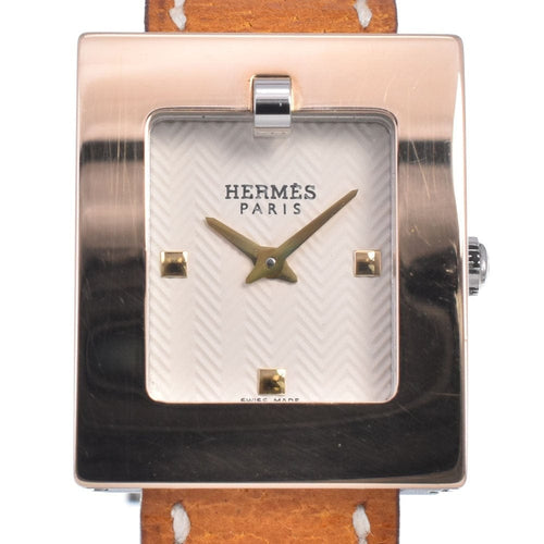 Montre Hermès - Montre Belt Quartz en acier inoxydable et cuir 58 Facettes vradxly3im