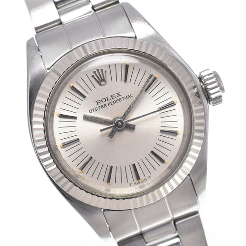 Montre Rolex - Montre Oyster Perpetual automatique en acier et or jaune 58 Facettes x6l9ajau1w