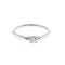 Bague 52 Tiffany & Co. - Bague solitaire Harmony en platine avec diamant taille brillant 58 Facettes bsvh16jza5