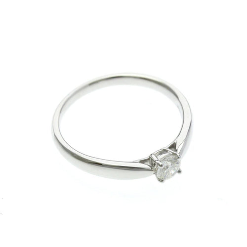 Bague 52 Tiffany & Co. - Bague solitaire Harmony en platine avec diamant taille brillant 58 Facettes bsvh16jza5