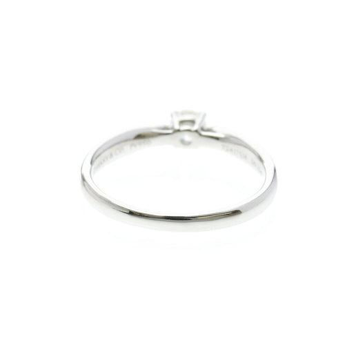 Bague 52 Tiffany & Co. - Bague solitaire Harmony en platine avec diamant taille brillant 58 Facettes bsvh16jza5