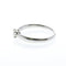 Bague 52 Tiffany & Co. - Bague solitaire Harmony en platine avec diamant taille brillant 58 Facettes bsvh16jza5