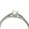 Bague 52 Tiffany & Co. - Bague solitaire Harmony en platine avec diamant taille brillant 58 Facettes bsvh16jza5